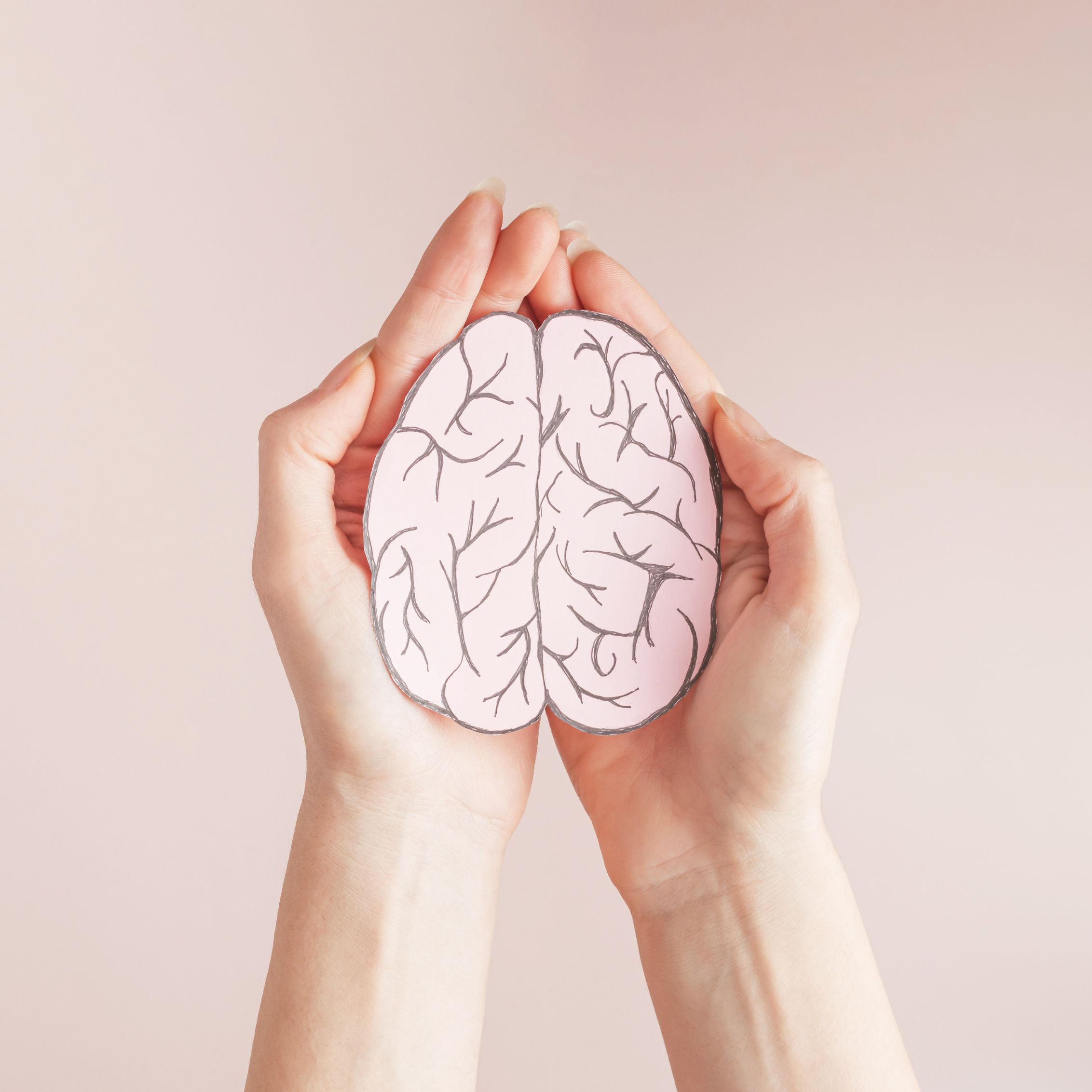 A guide to the best free Mental Health apps in 2025 16 Drawing of brain in person's hands